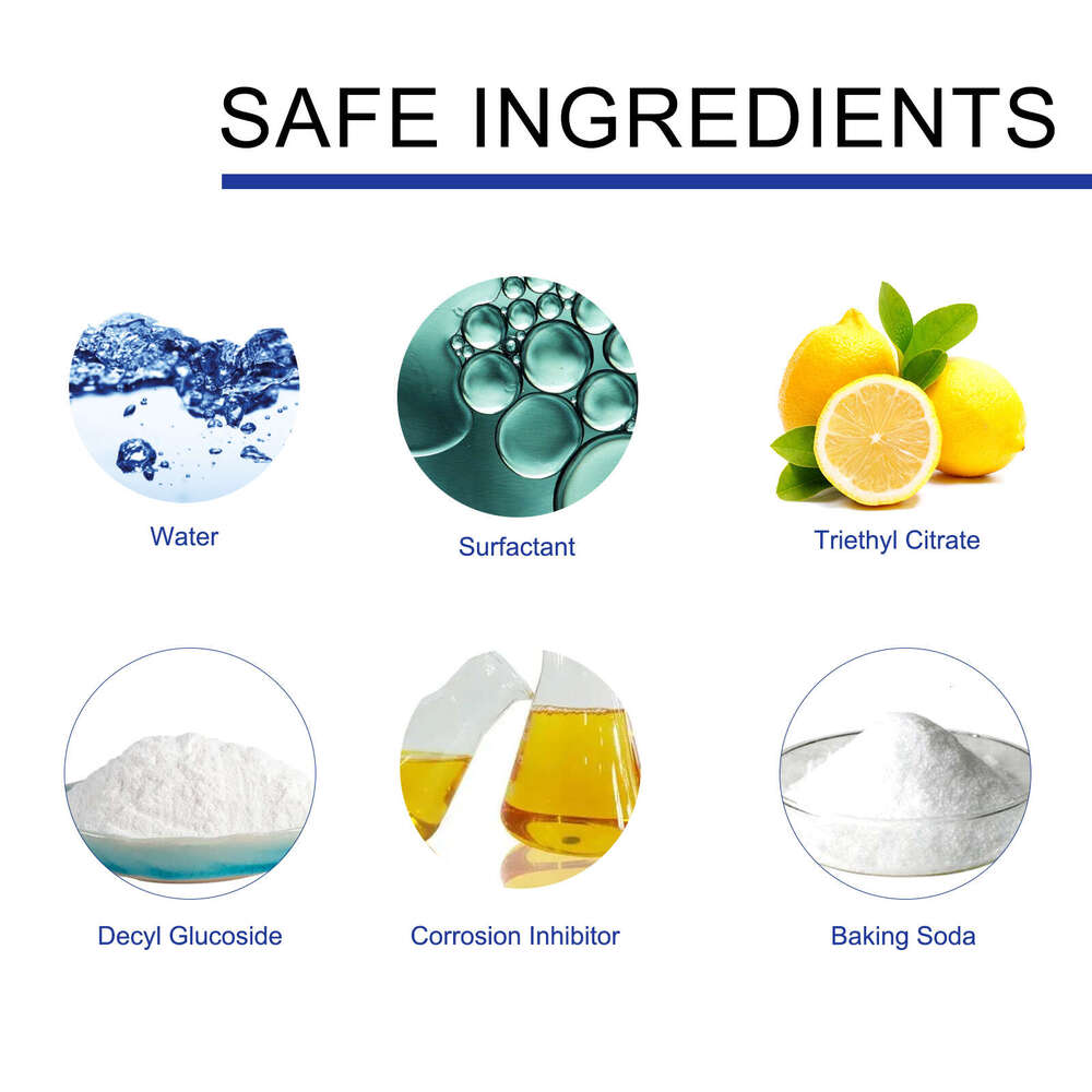 Jue-Fish Bathroom Shower Room Glass Scale Cleaner Stainless Steel Sink Bathtub Stain Remover S260202