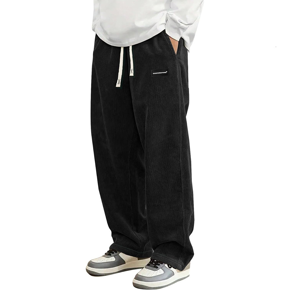 Mens Casual Pants Loose Joggers Sports Sweatpants Trendy Versatile Long Pants