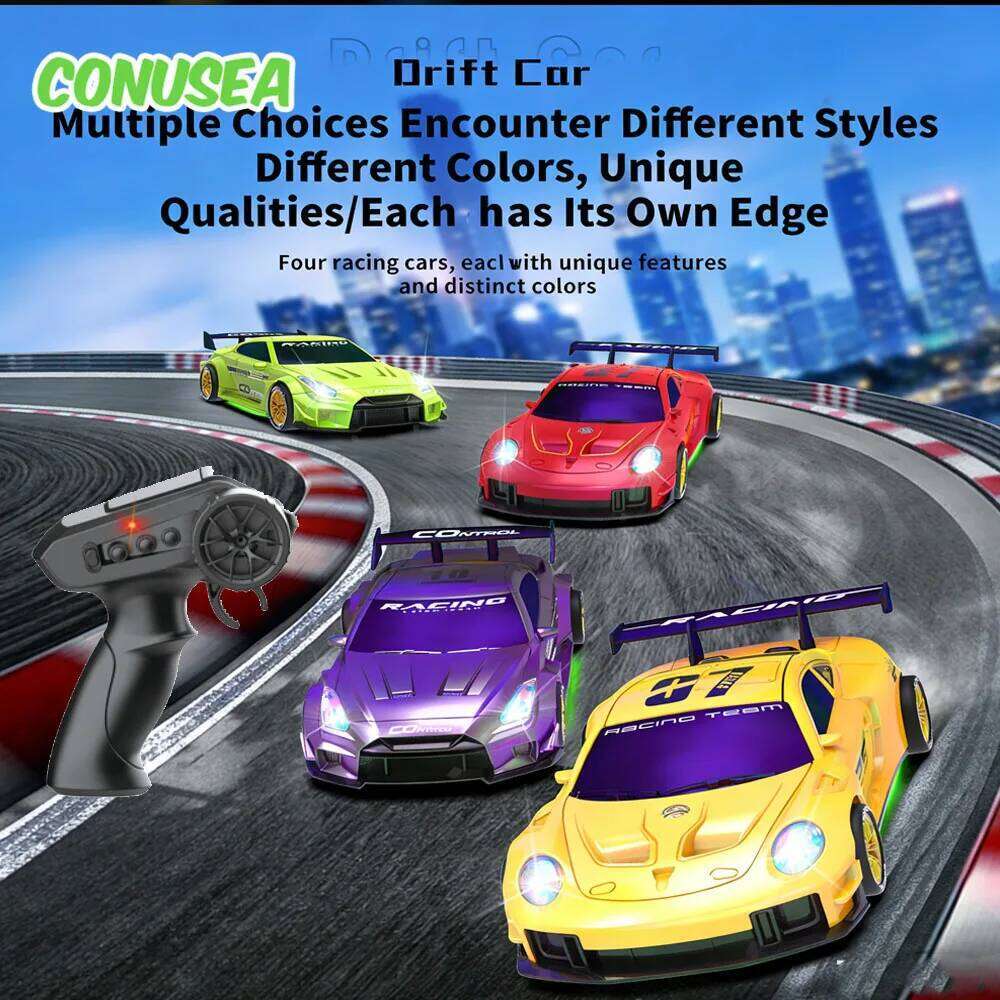 RC Drift Q228 4WD Remote Control Car Kids High Speed 2.4G Radio Controlled Vehicle Model Drive for Chidren Boys gifts Y260131