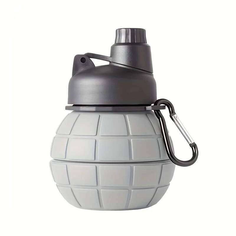 Outdoor Sports Running Fitness Silicone Portable Folding Water Bottle Compressed Travel Cup Durable Z260202