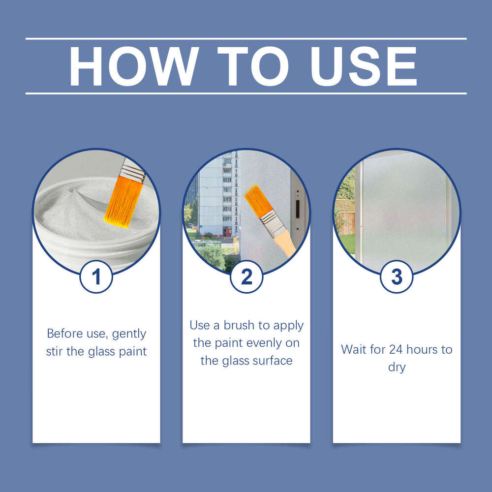 Water-based Waterproof Sun-resistant Paint Renovation Maintenance Covering Coating Matte Glass S260202