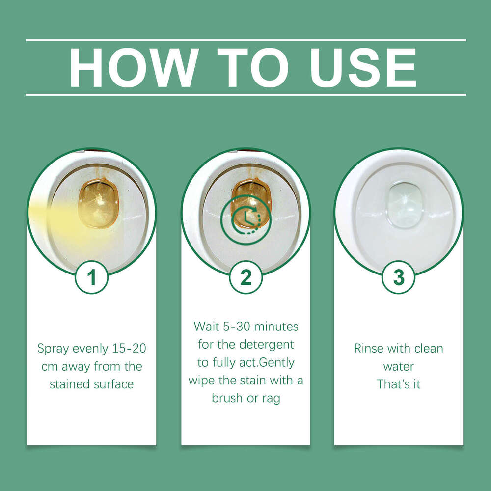 JAKEHOE Oxalic Acid Toilet Bowl Urine Stain Remover Cleaner S260202