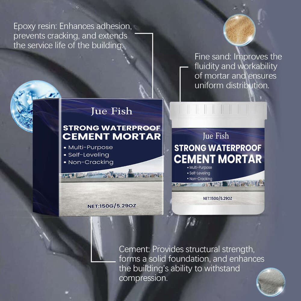 Waterproof Household Wall Repair Floor Drain Cement Mortar Anti-Seepage S260202