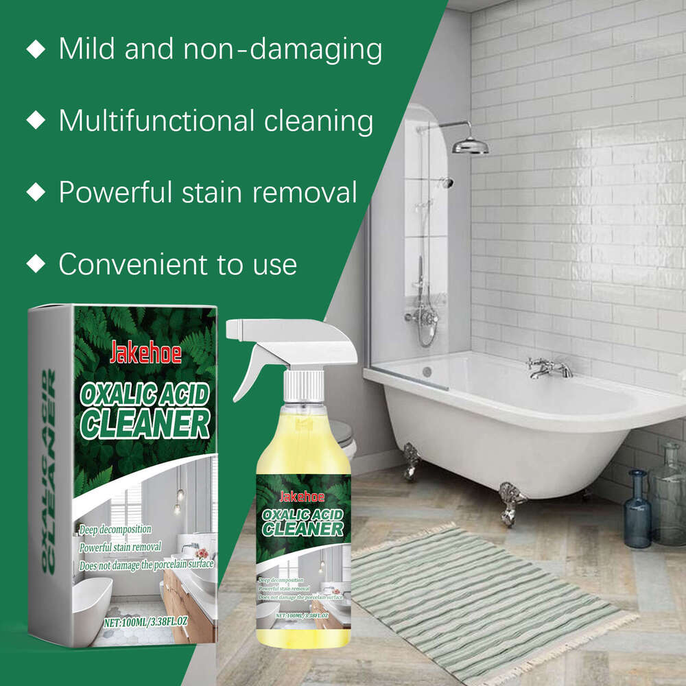 JAKEHOE Oxalic Acid Toilet Bowl Urine Stain Remover Cleaner S260202
