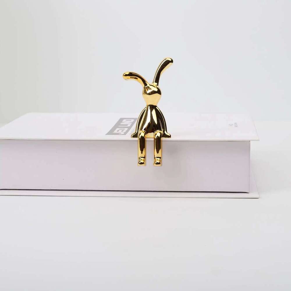 Cartoon Animal Car Interior Center Console Creative Rabbit Ornament Personality Room Dining Table Desk Decoration Y260202