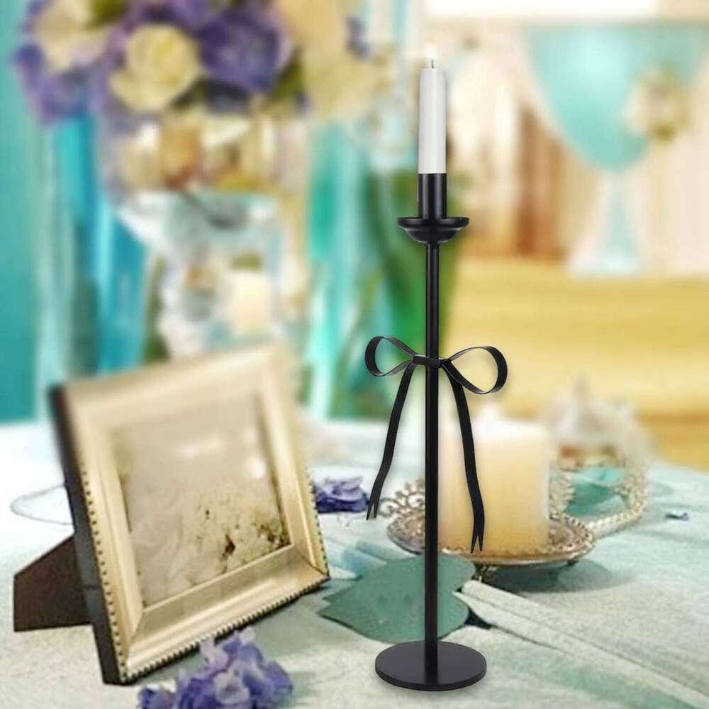 Table Centerpiece Creative Candlestick Taper Candle Stick Holder for Living Room Mantel Farmhouse Holiday Hotel Y260131