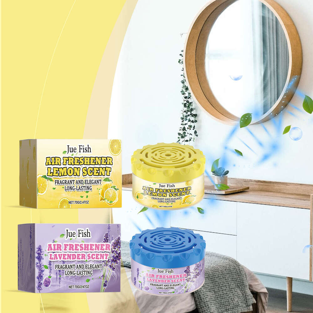 Fish Air Freshener Lavender Scent for Living Room Bedroom Bathroom Indoor Fresh Long-lasting Fragrance Deodorizer S260202