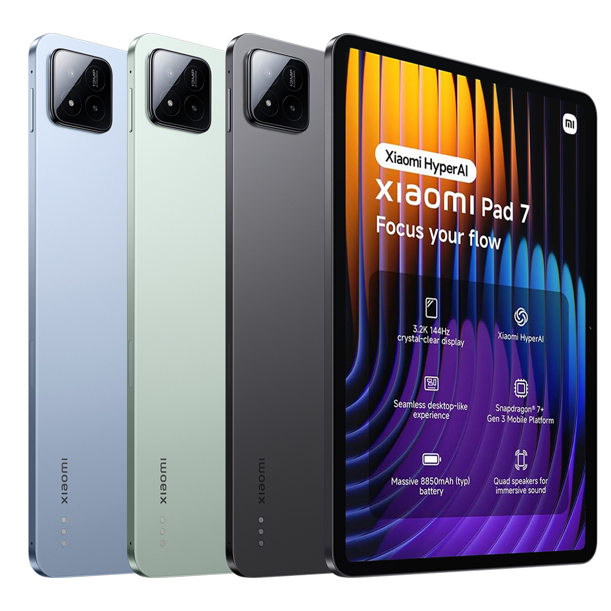 Xiaomi Pad 7 8+256GB / 8+128GB Tablet 11.2 inches Android 15 Pad Octa-core 13 MP+8 MP IPS LCD 8850 mAh
