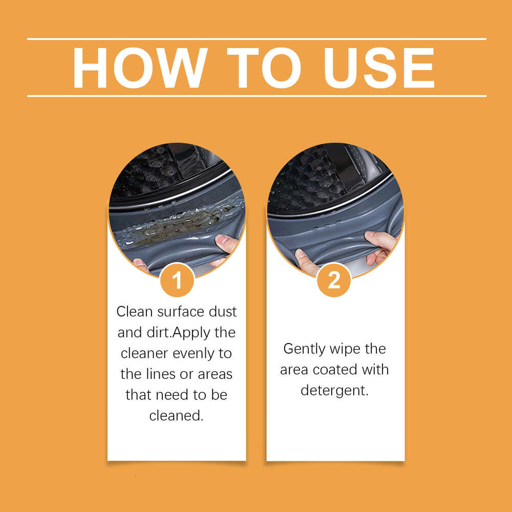 JAYSUING Stain Remover for Drum Washing Machine Gaps Bathroom Shower Stains Multi-Functional Cleaner S260202