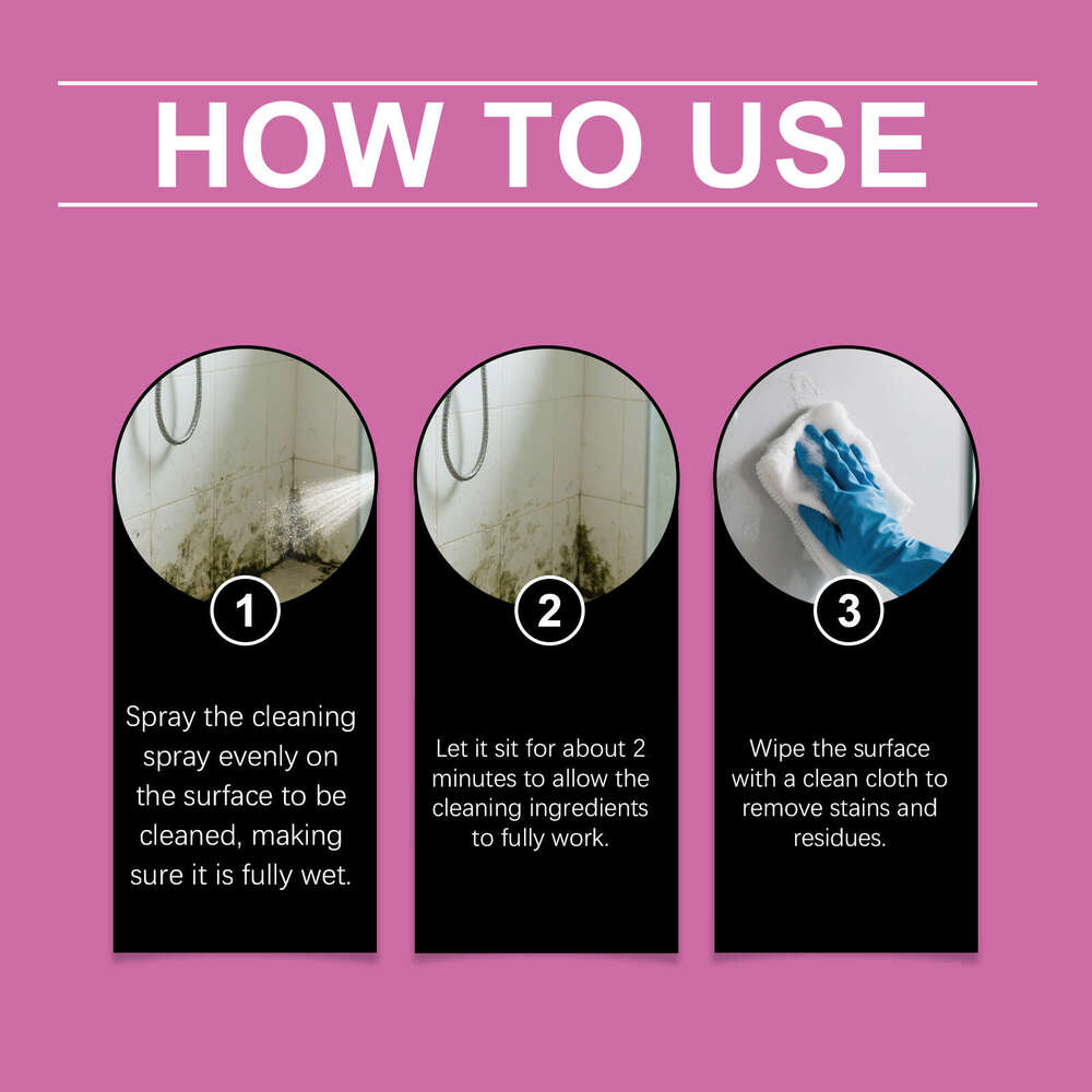 Jakehoe Descaling Cleaning Spray Removes Water Stains and Lime Scale Surface Bathroom Cleaner S260202