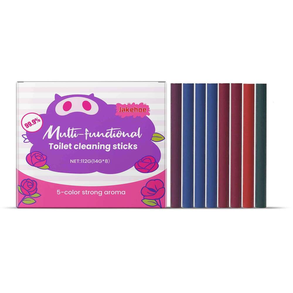 JAKEHOE Multi-Effect Odor Stain Removal Fresh Scent Household Toilet Cleaning Stick S260202