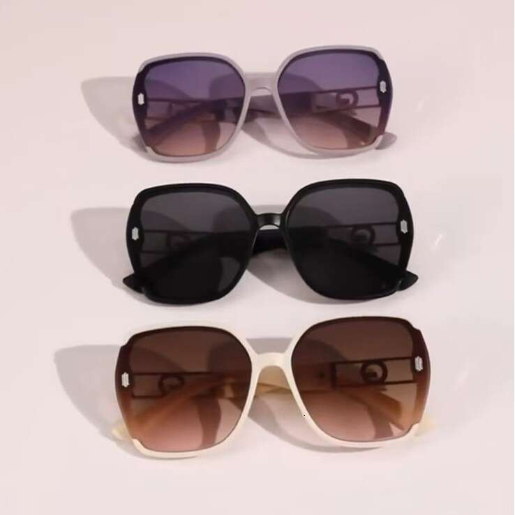 Retro gradient sunglasses Square shape Suitable for beach trips and daily commutes