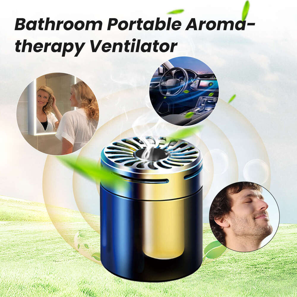 Portable Ventilation Car Aromatherapy Bathroom Bedroom Deodorizing Fragrance Ornament S260202