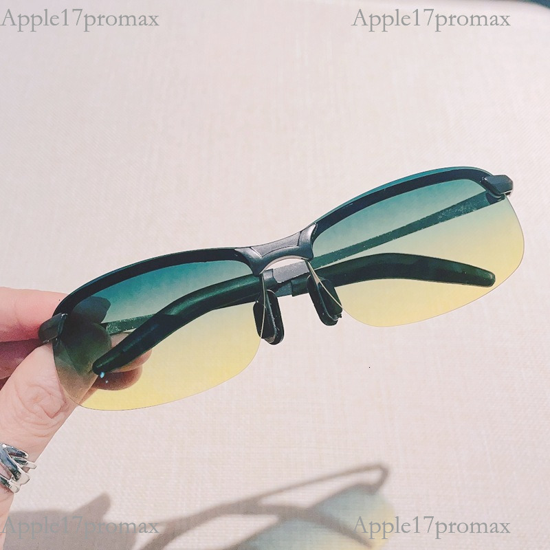 Luxury Brand Designer Polarized Night Vision Sunglasses Color-changing Sunglasses Men's Driving Glasses Fishing Glasses All-weather Driving Glass