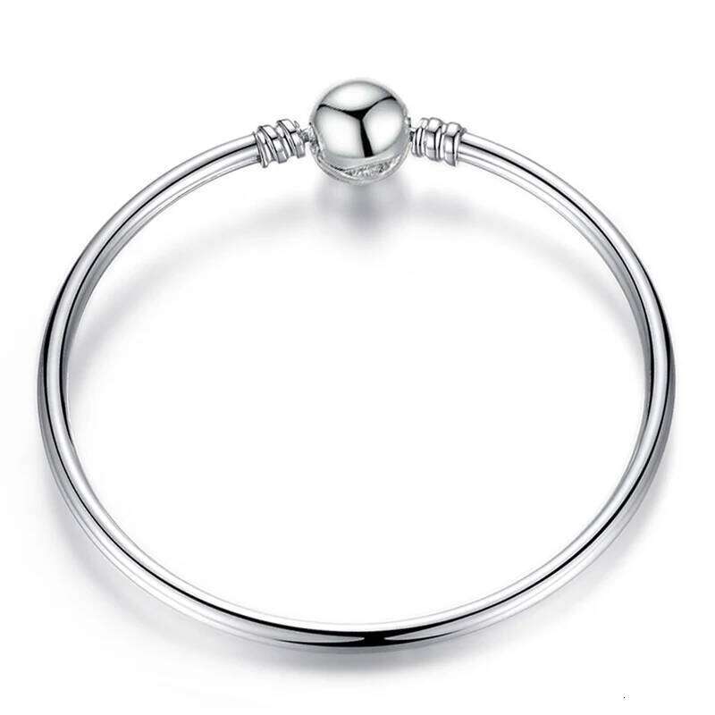 High Quality Real Forever Love Charm Bangles For Women Fit Original Brand DIY Beads Fine Bracelet Jewelry Special Offer H260202