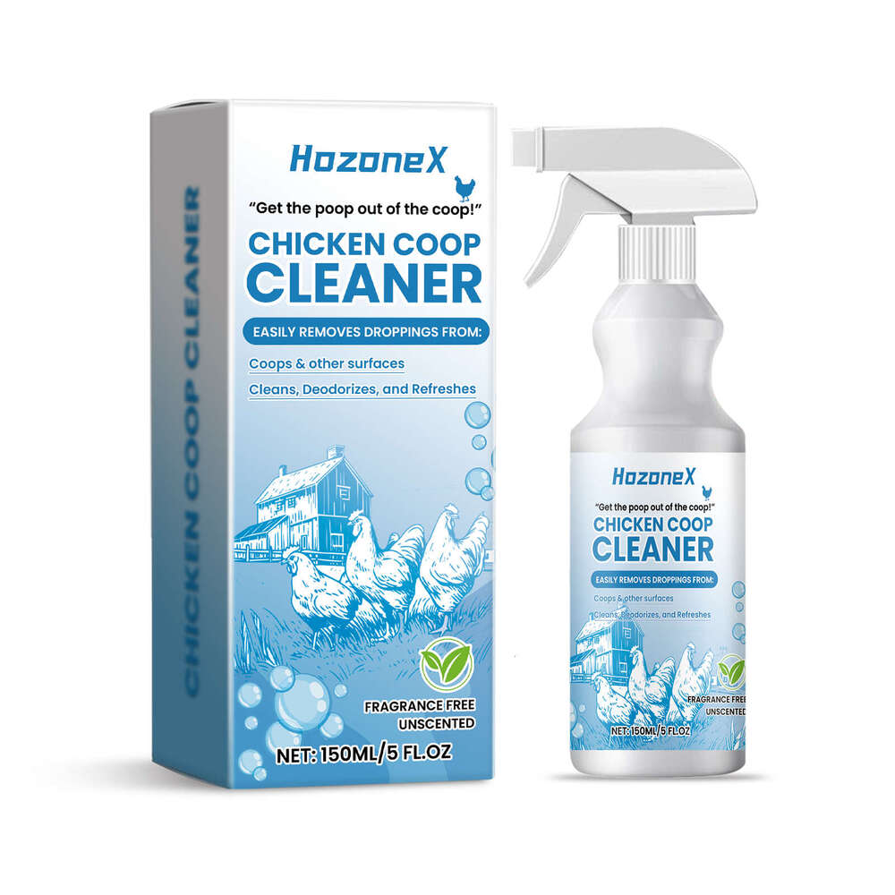 HozoneX Outdoor Deodorizer Cleaner Gentle Non-Irritating Freshens and Cleans Chicken Coop Environment S260202