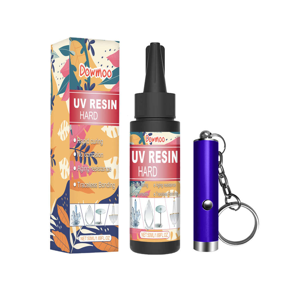 DOWMOO Resin Crystal Epoxy DIY Handmade Crafts High Transparency Quick-Drying Glue S260202