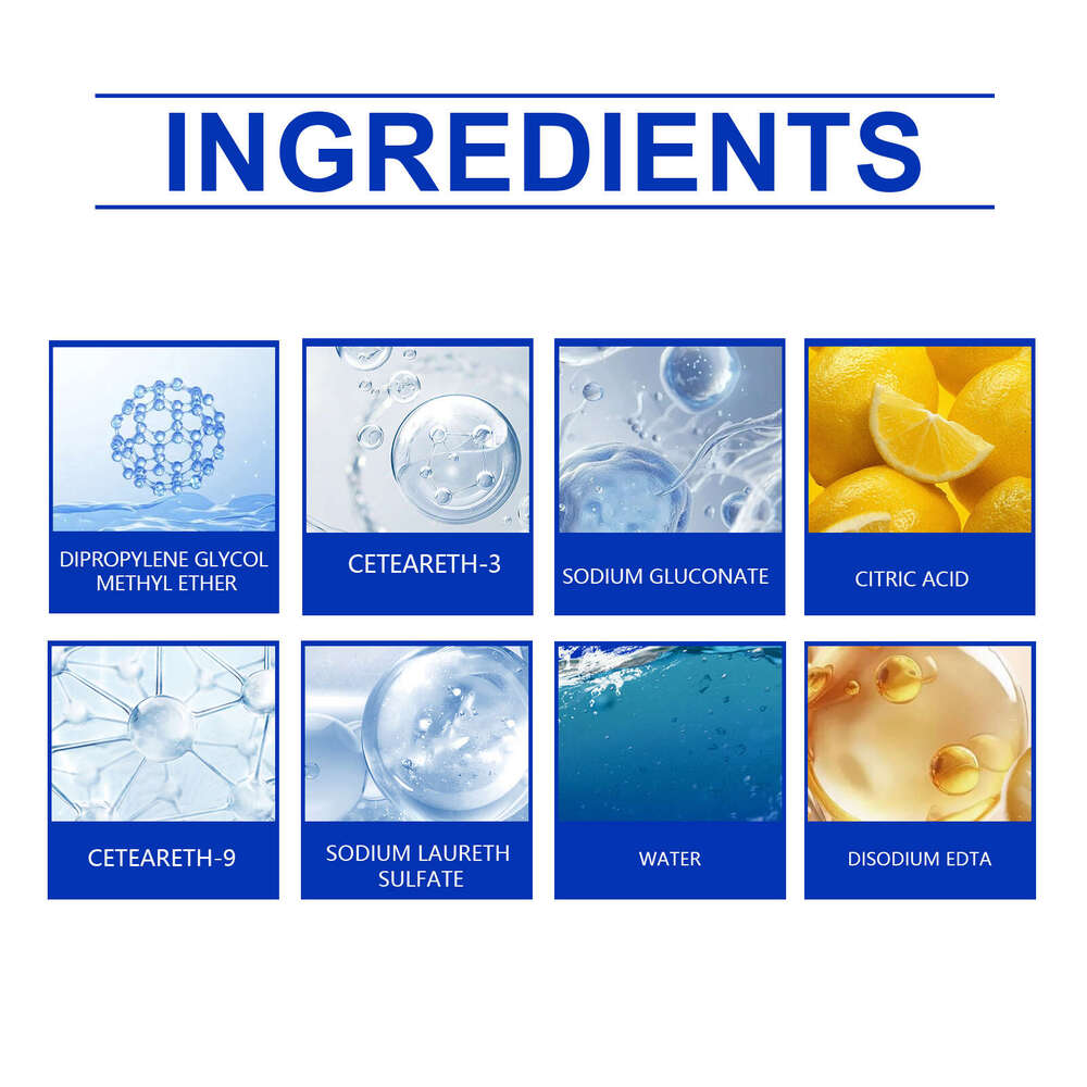 JAYSUING Cleaner Tile Floor Kitchen Multi-Purpose Household Cleaning Stain Remover Descaler S260202