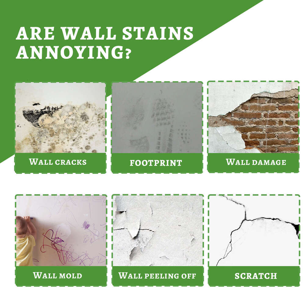 Home Renovation Moisture-Proof Mildew-Proof Crack Repair Wall Paste S260202 2cf