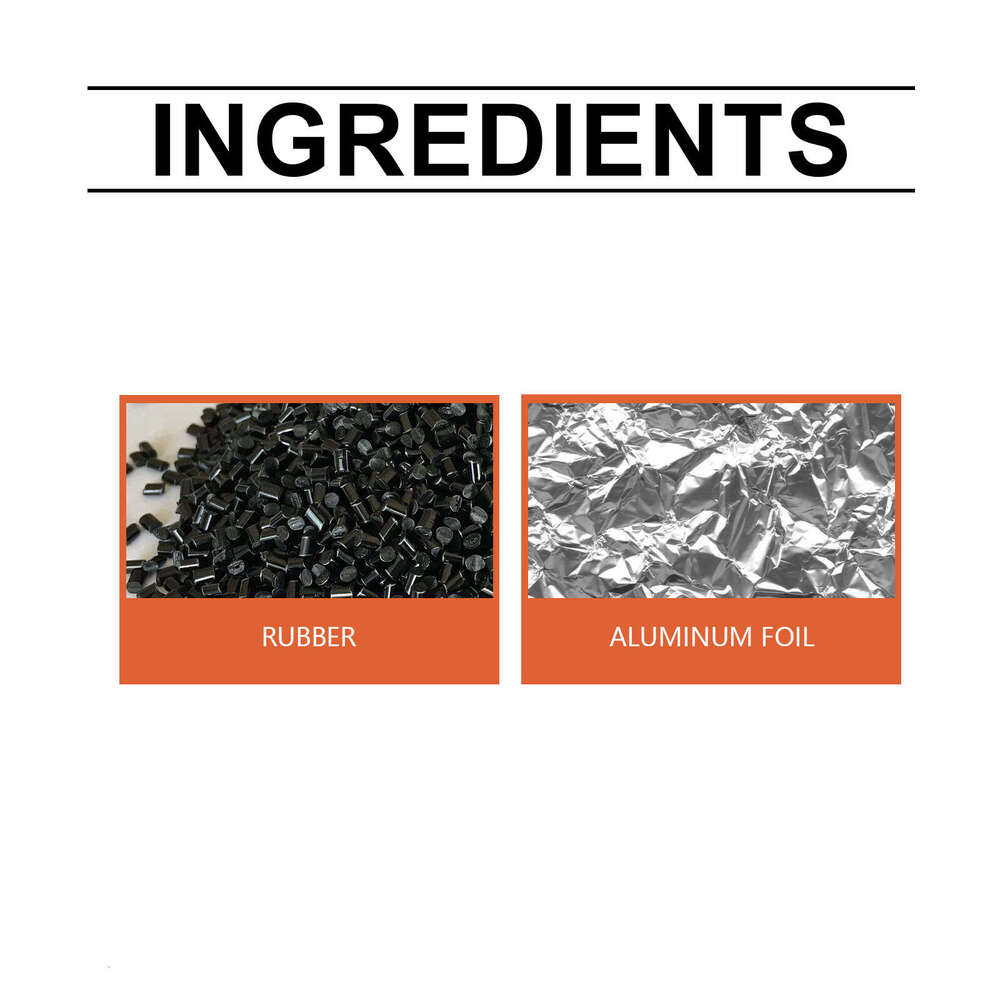 Waterproof Butyl Tape Roof Leak Repair Moisture-Proof High Adhesion Self- Aluminum Foil Waterproofing Membrane S260202