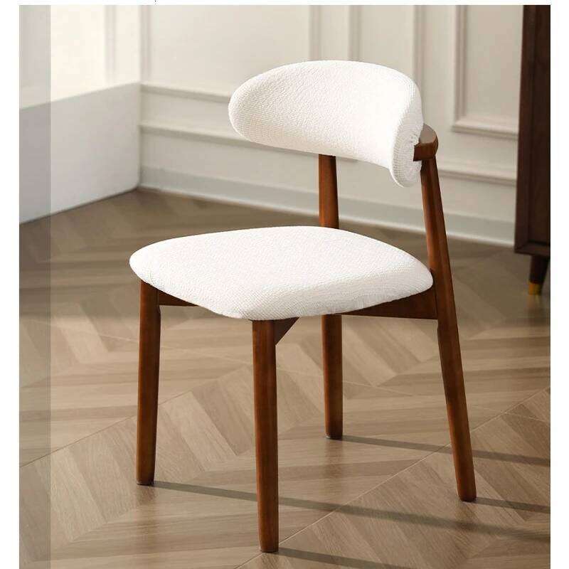 1/2/4Pcs Jacquard Office Backrest Covers Solid Wood Chair Elastic Seat Cover For Restaurant Dining Room 26Y0202