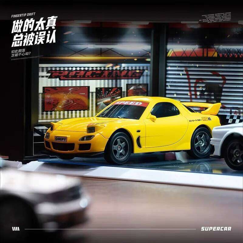 1/43 Full Scale Mini Rc Drift 4wd Desktop Remote Control Car Flexible Steering With Speci Toy Cars For Boys Christmas Gifts Y260131