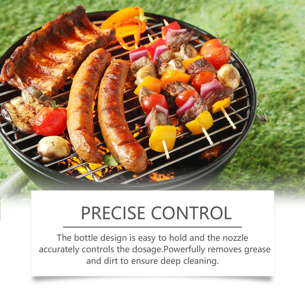 JAKEHOE Spray Cleaning Degreasing Stain Removal Portable Outdoor BBQ Grill Cleaner S260202