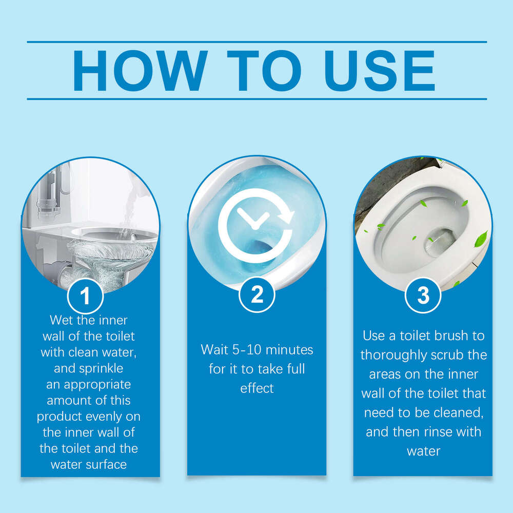 Jakehoe Splash Foam Cleaner Stain Removal Descaling Deodorizing Toilet Cleaning Agent S260202