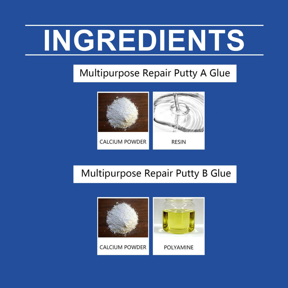 Plastic Steel Mud Iron Leak Repair Waterproof Strong Tile Multi-functional Glue S260202