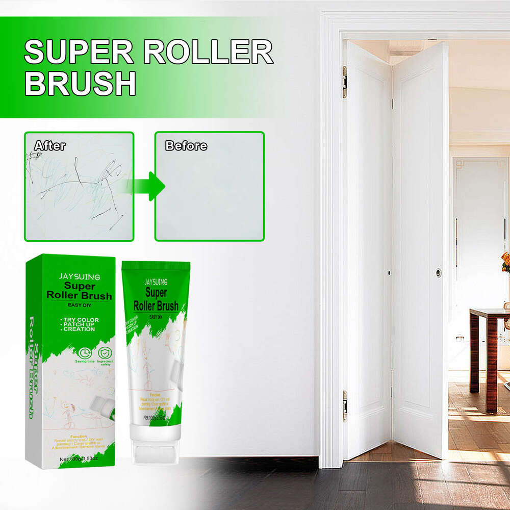 Roller Brush Household Wall Surface Covering Stain Graffiti Crack Repair Maintenance Renovation Paste S260202