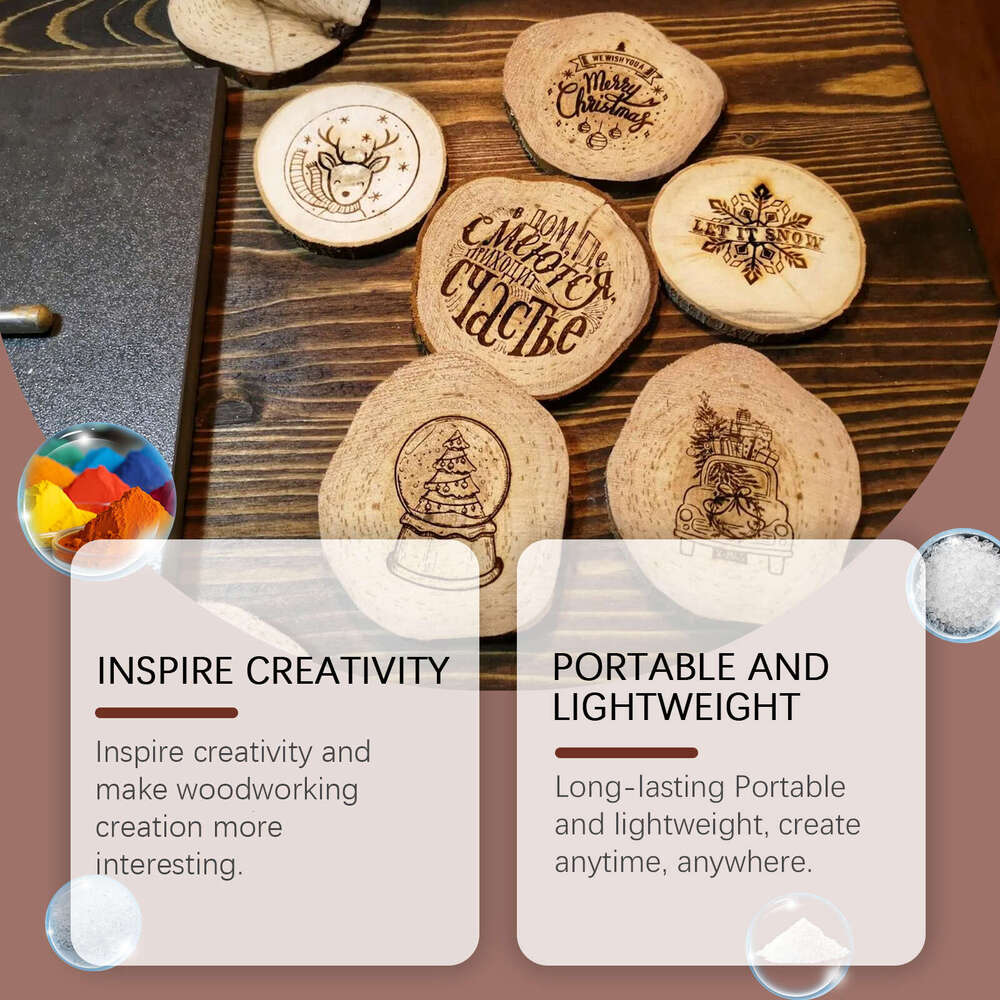 Woodworking Wood Marking Effect Art Pyrography Burning Marker Pen S260202