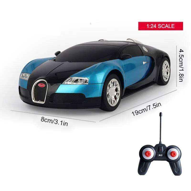 Remote Control Toy for Kids and Adults, 1:24 Luxury Car Model, 27Hz RC , Collectible Gift Y260131
