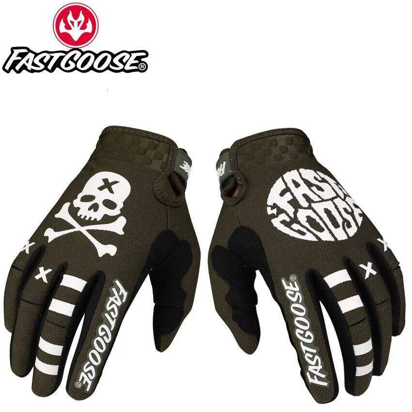 FASTGOOSE Motocross MX Motorcycle Full Finger Bike BMX MTB ATV Off Road Mountain Cycling Luvas Moto Sports Gloves X XJ260202