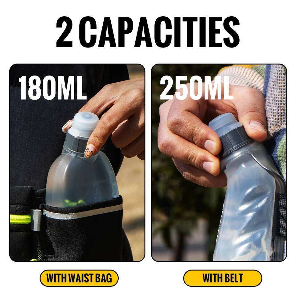 WRELS Sports Handheld BPA-Free Water Bottles for the Running Hydration Belt 250ml Z260202