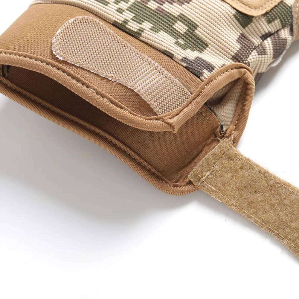 Outdoor Tactical Spring Summer Breathable Full Finger Gloves for Cycling Shooting Hunting Camping Men's Sports Mittens XJ260202