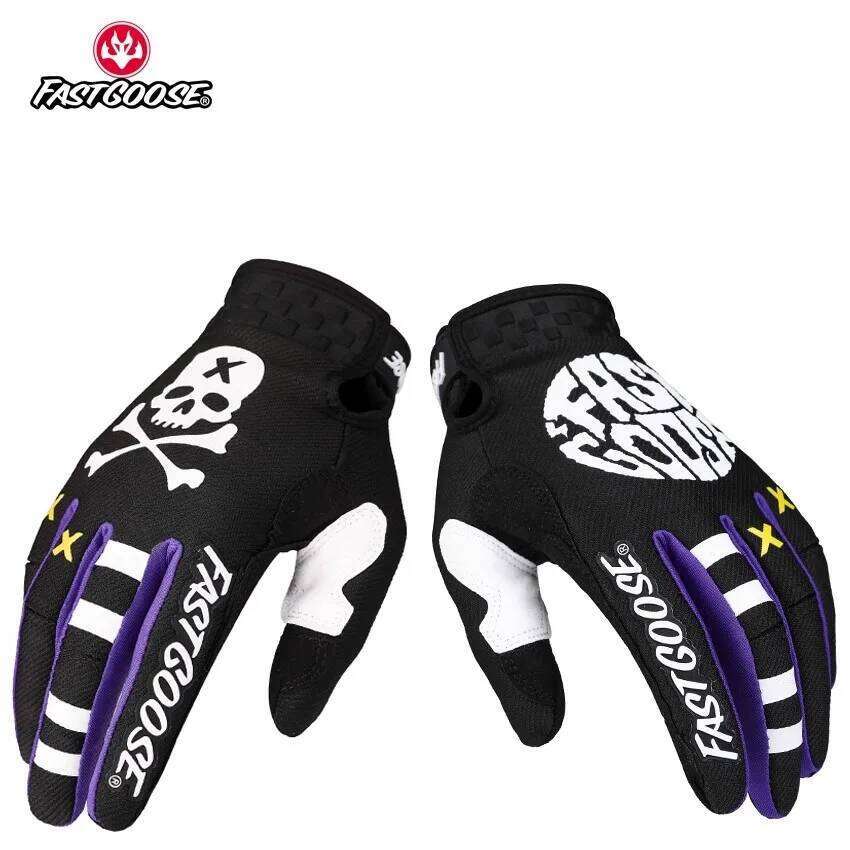 FASTGOOSE Motocross MX Motorcycle Full Finger Bike BMX MTB ATV Off Road Mountain Cycling Luvas Moto Sports Gloves X XJ260202