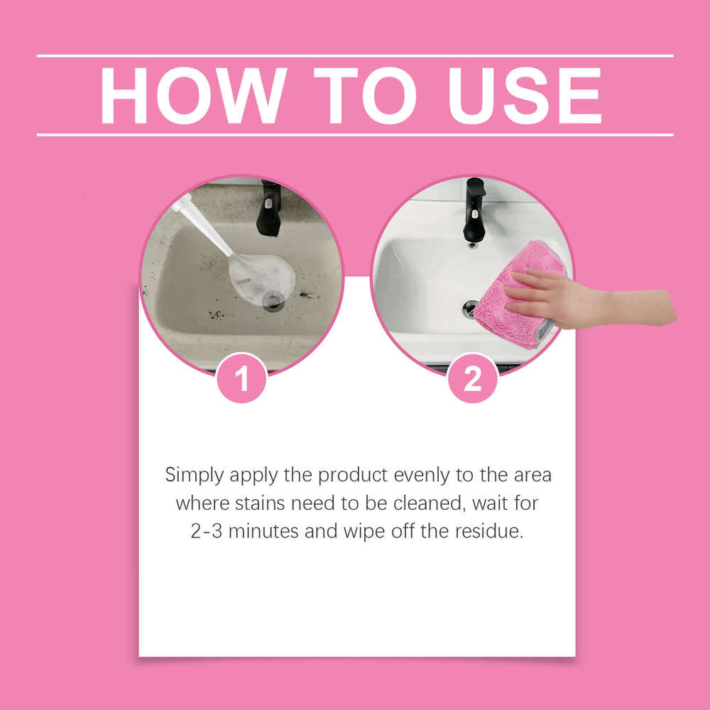 jakehoe Cleaning Gel Bathroom Wall Tile Toilet Stain Yellowing Removal Water Scale Cleaner S260202