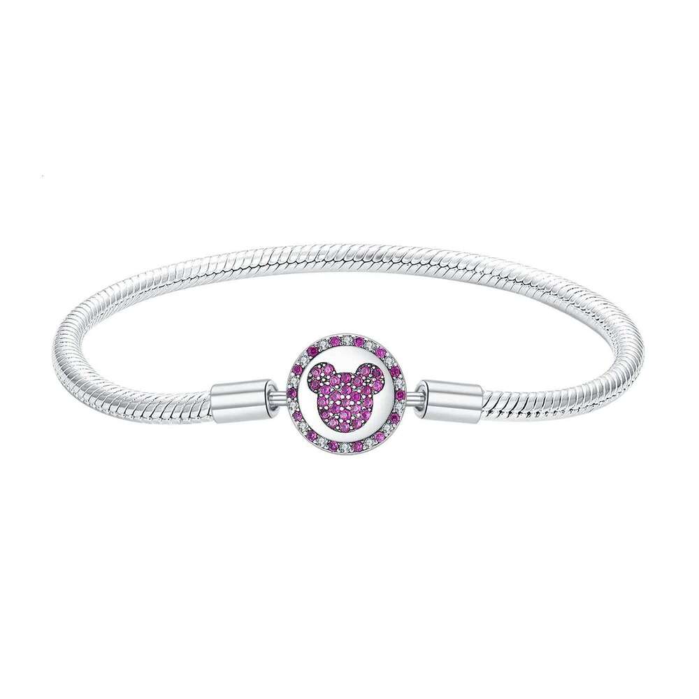 Original 925 Silver Moments Bracelets Rose Gold Golden Love Heart Clasp Bead Charm Bracelet For Women DIY Jewelry Gifts H260202