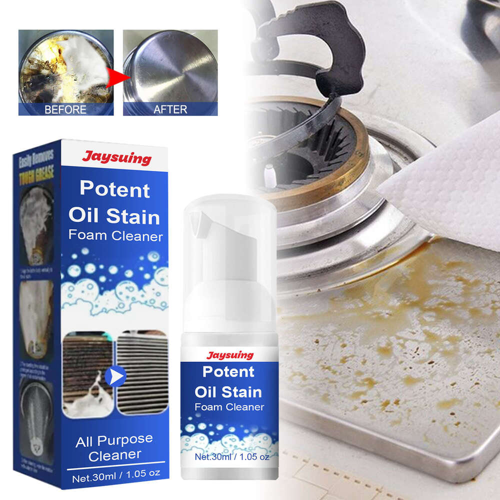 Jaysuing Kitchen Stove Range Hood Heavy Grease Foam Cleaner S260202