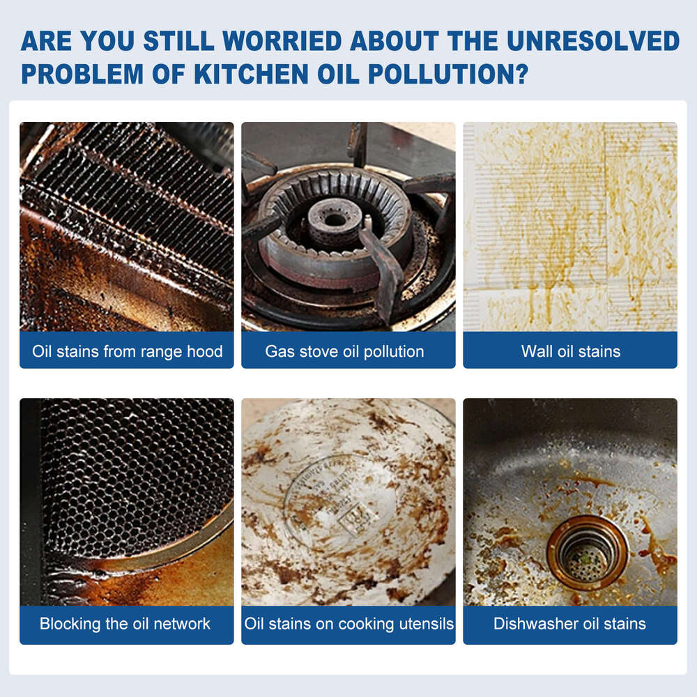 Jaysuing Box Heavy Oil Stain Cleaning Effervescent Tablets Kitchen Range Hood Stove S260202