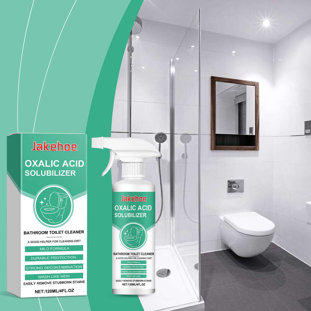 Jakehoe Bathroom Cleaner Cleaning Tile Cement Floor Stain Remover Toilet Magic Spray S260202