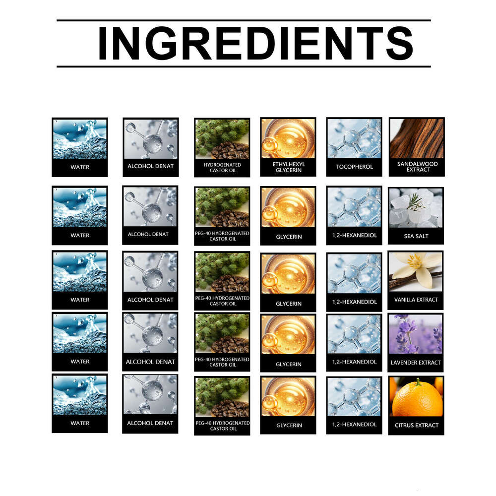 HOMONTH Set Elegant Fragrance Daily Natural Long-lasting Freshness Car Interior Air Freshener S260202