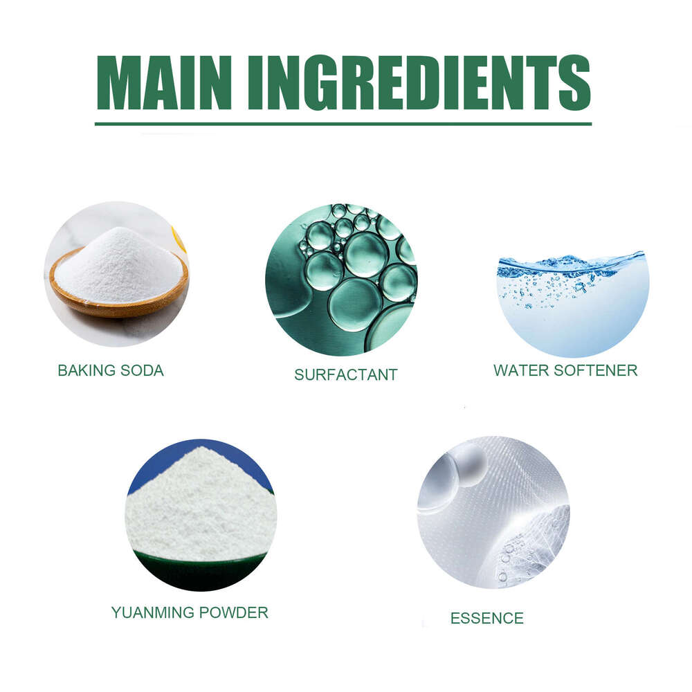 Jaysuing Multi-Purpose Household Powerful Cleaning Stain and Grease Remover Laundry Tablets S260202