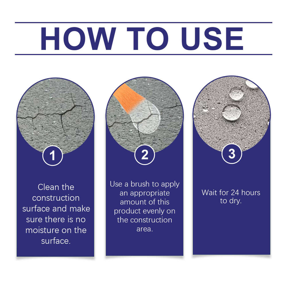 Transparent Glue Tile Wall Penetration Seal Leak-Proof Wear-Resistant Home Renovation Waterproof Coating S260202