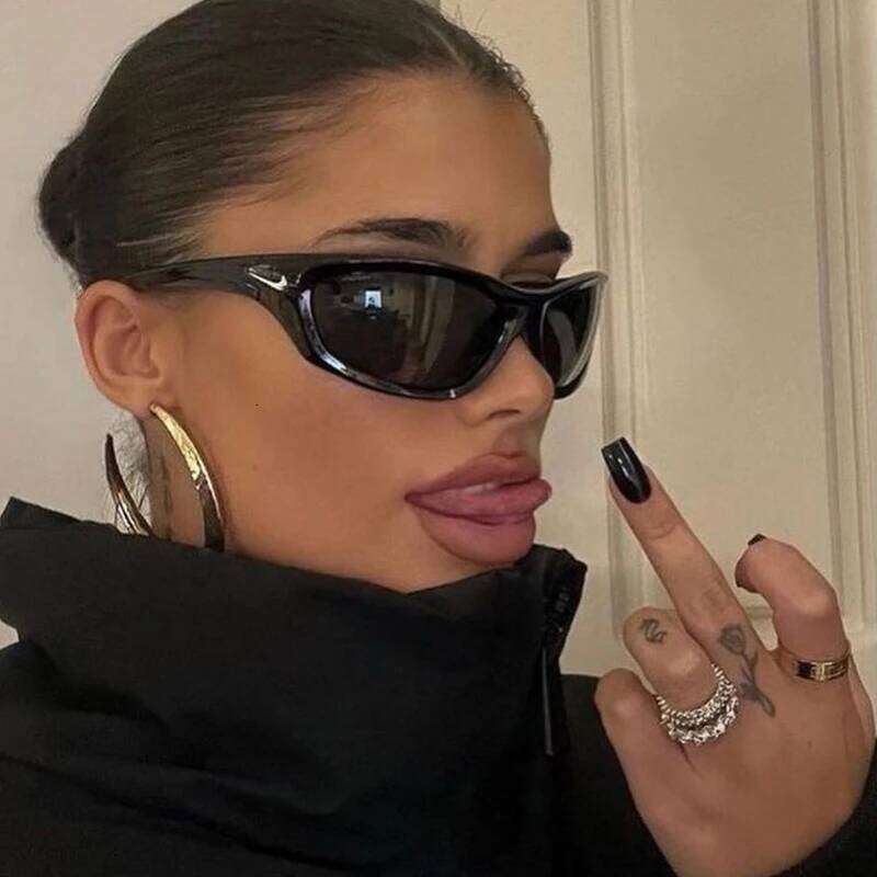 Vintage Square Sunglasses Woman Brand Designer Fashion Sun Glasses Female Shades Mirror Retro Punk Small Frame Oculos De Sol H260202