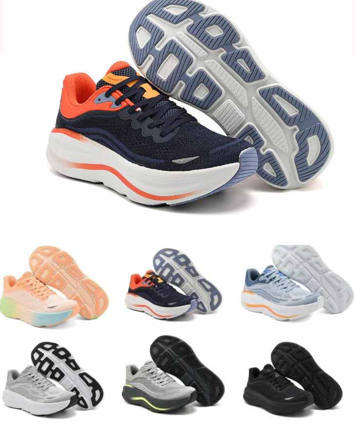 Treeperi Bondi Cushioned Road Running Shoes Top Everyday Running Walking Shoe Trail Sneakers Lighter Flexible Mysterybox Store dhgate T88 best sports