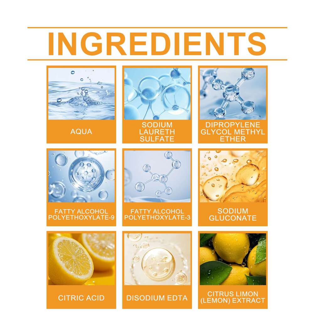 JAKEHOE Kitchen Foam Household Stove Range Hood Stubborn Dirt Oil Stain Cleaner S260202