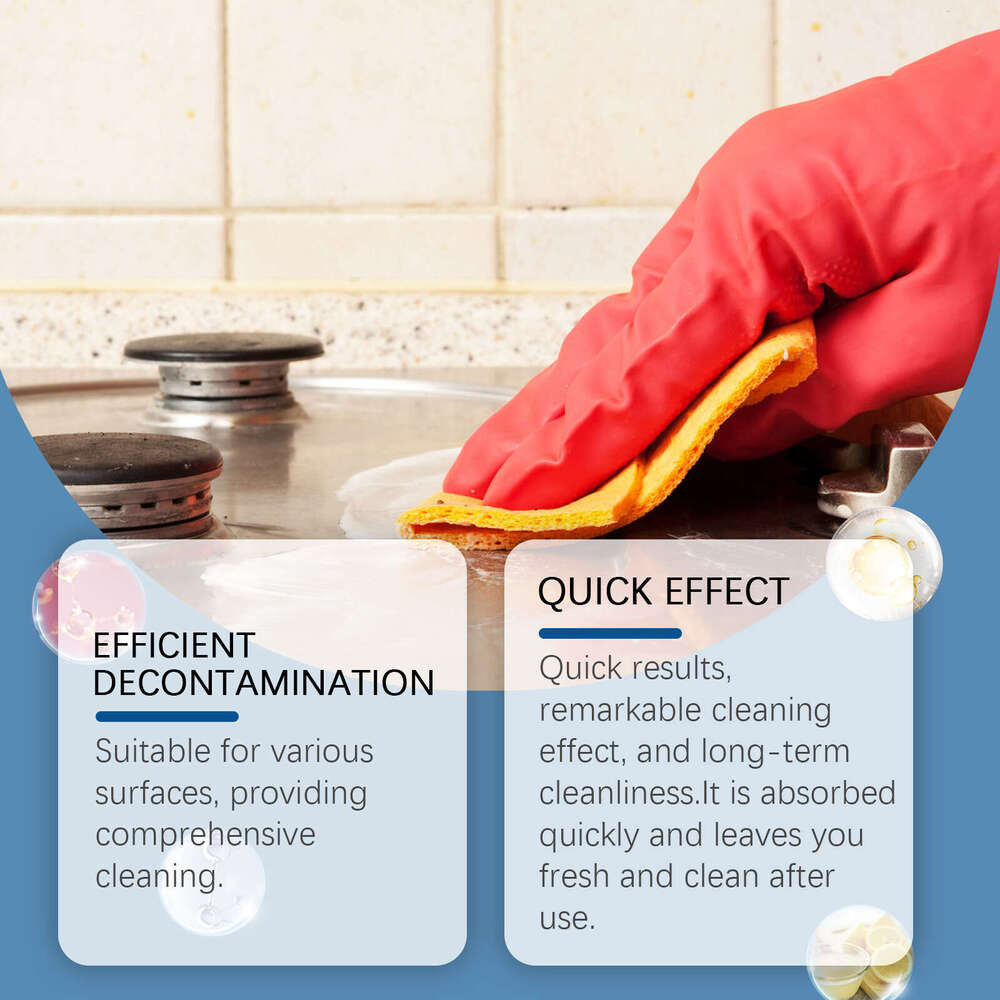 Jakehoe Multi-Functional Clean Effervescent Tablets Gentle Cleaning for Clothes Stain Removal Bathroom Kitchen Stubborn Stains Long-Lasting Fragrance 