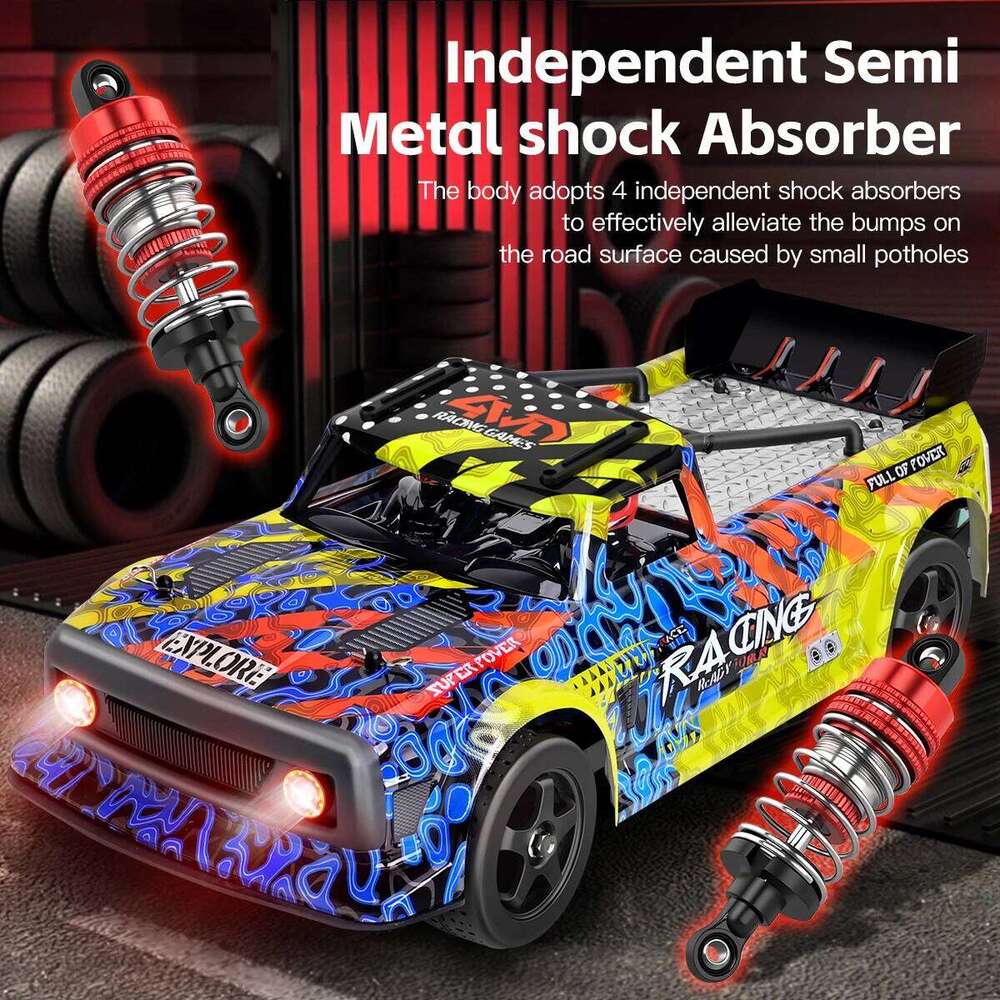 New 1/12 WLtoys 124020 2.4G Remote Control High-Speed Car 60KM/H 4WD Brushless Motor Driven Electric Vehicle Racing Toy For Boys Y260131
