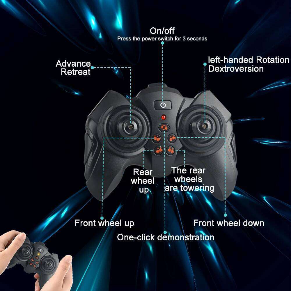 RC Stunt Car Kids Double Sided Flip Cars 2.4G Wireless Remote Control High Speed 360 Rotation Drift Auto Toys Y260131